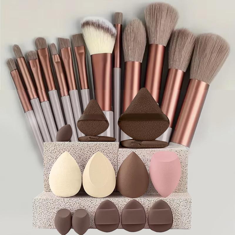 Makeup Brushes Set Face Eyes Make Up Brush Eyelash Eyeshadow Eyebrow Eyeliner Foundation Powder Blush Highlight Lips Brush