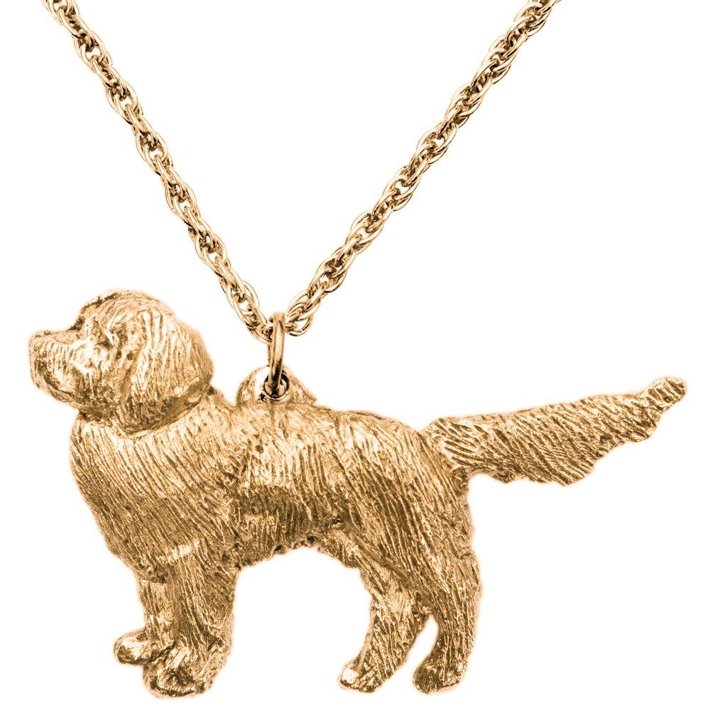 

Nova Scotia Duck Tolling Retriever, British-made Art Dog Pendant Necklace Collection