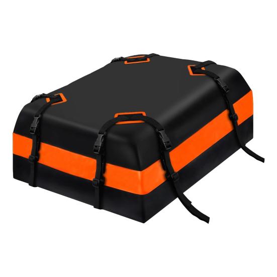 21 Cubic Feet Car Rooftop Cargo Bag with Anti-Slip Mat Waterproof Auto Roof Top Luggage Storage Bag Traveling Car Roof Top Carrier Bag