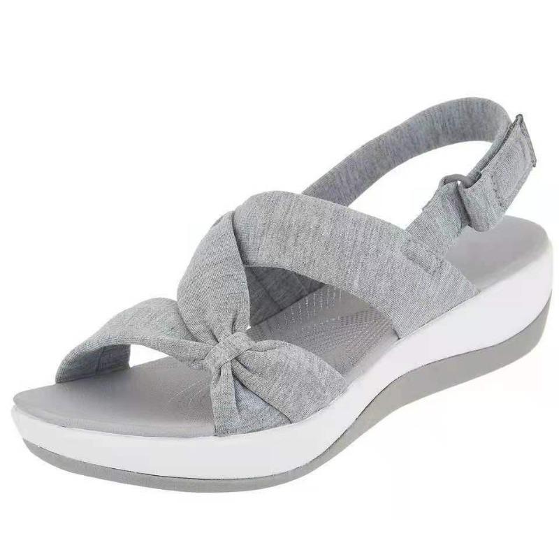 Large Size New Sandals for Women, Simple Fish Mouth Muffin Sole Sandals for Women