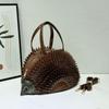 Hochwertige Igel Handtasche Damen Luxus Unregelmäßige Umhängetasche Einzigartig Kreativ Tierförmige Crossbody Tasche Klassische Party Tasche