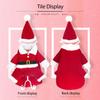 Christmas Pet Costumes Christmas Themed Dog Cotton Clothes Fashion Pet Dogs Cats Outfits Winter Warm Christmas Costumes