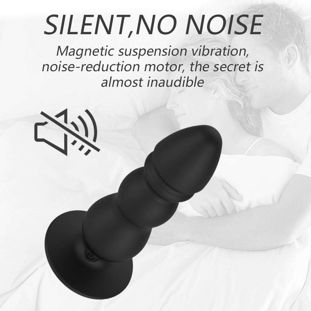 10 Speeds Wireless Remote Anal Dildo Male Prostate Massager Strong Sucker Unisex G-spot Stimulator Anus Penis Vibrator Sex Toys