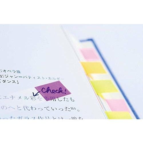Post-it Film Sticky Notes Refill Heading Pink Yellow Blue 44 X 25 Mm 50 Sheets X 20 Pads 6801RN-K