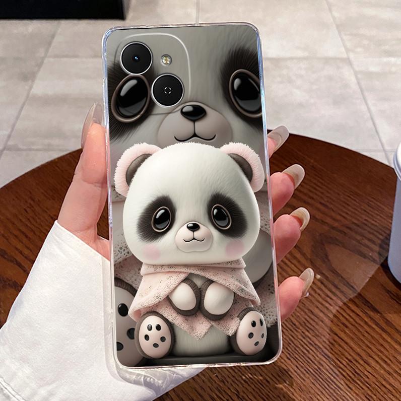 For Tecno Spark 40C Phone Case Techno Spark 40C Cover Silicone Luxury Cute Love Rabbit Funny Cool Painted Clear Soft TPU Casing