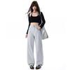 American Retro High-Rise Star Rhinestone Wide-Leg Jeans - Women's 2026 Spring Collection