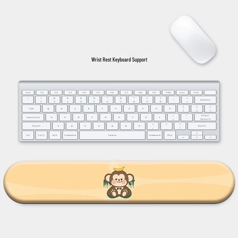 Sitting Monkey Mouse & Keyboard Wrist Rest