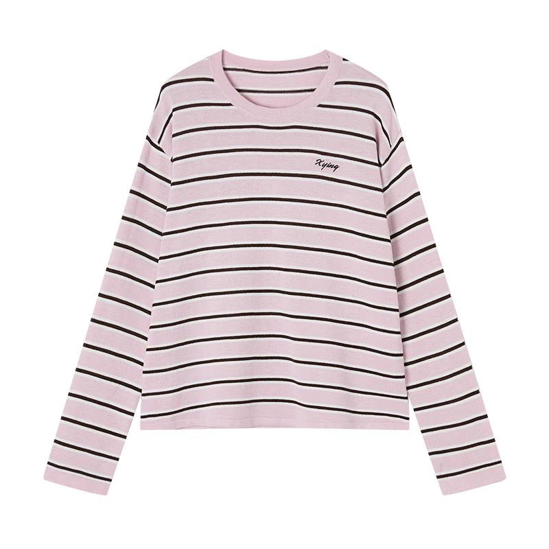 

Women s Color-block Striped Knit Sweater L