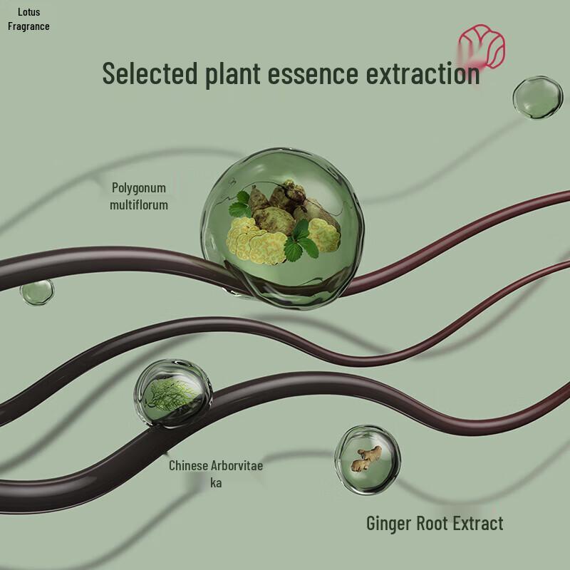 Hexin Anti-Hair Loss Shampoo & Hair Mask Set with Comb