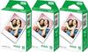 Instax Mini compatible instant mini photo film for instant card 10 sheets x 3 packs sheets 3 boxes film, film, cameras, size, (30 total), set.
