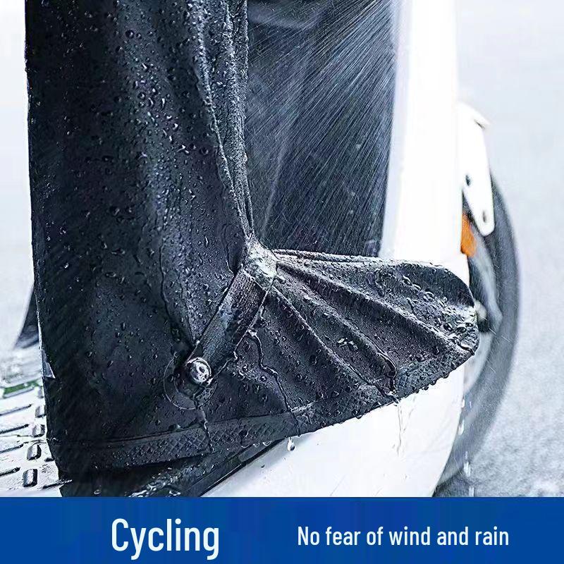 Men's & Women's Waterproof Non-Slip High-Top Overshoes: Sandproof, Snowproof, Wear-Resistant Boot Covers for Outdoor Cycling & Rainy Days