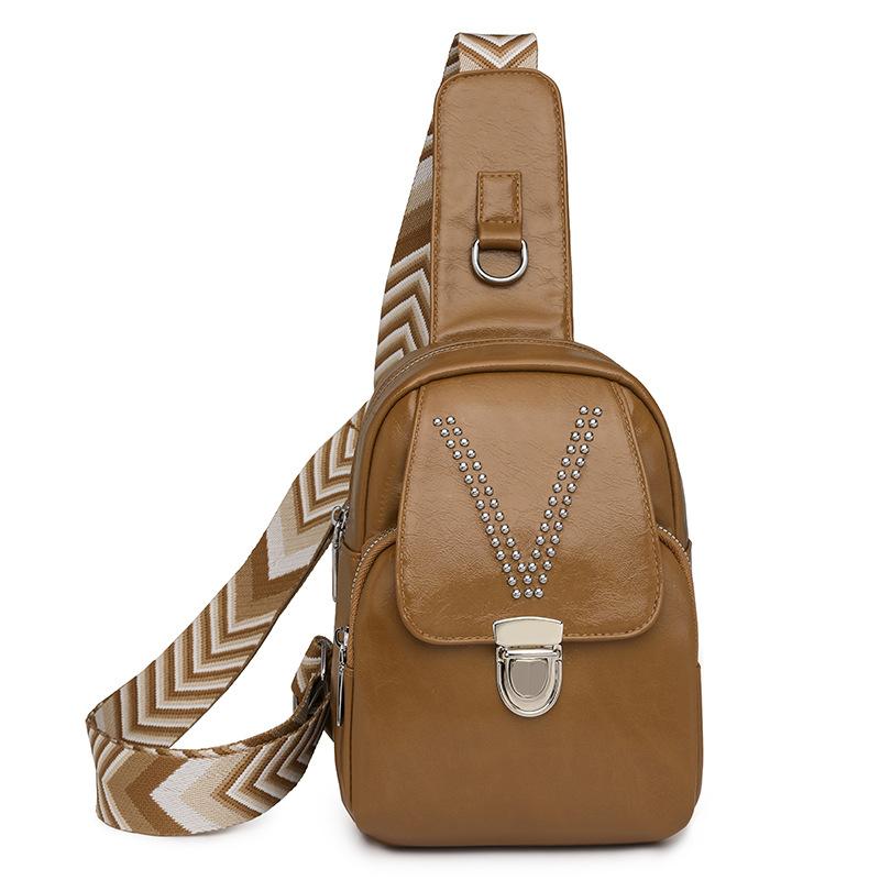 Women's Crossbody Bag Shoulder Bag Water-repellent PU Chest Bag