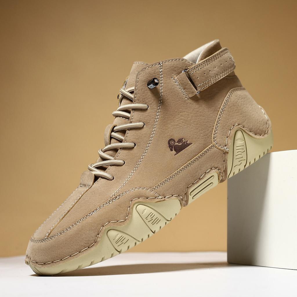 High quality 2025 Martin boots spring and summer explosion high top octopus men's shoes men's casual short boots