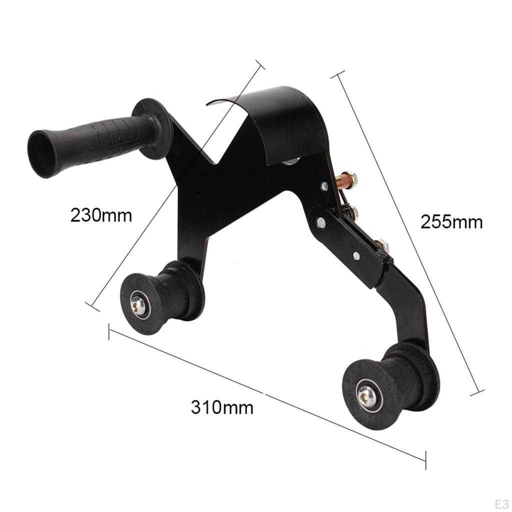Belt Sander Attachment,Adapter Angle Bearing Sanding Support Tool Tube Bracket Accessories Cast Iron