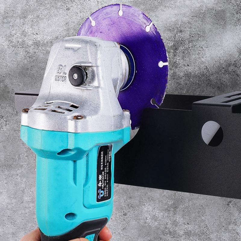 Angle Grinder Holder Rack/Stand Storage Rack with Cord Hanger, Wall Mount Bracket for Cutters Polishers, Garage and Workspace