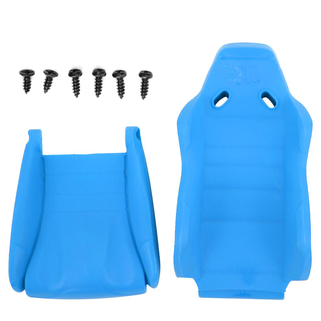 Plastic Driving Seat Interior Simulation Accessory for Axial SCX10TRX4 110 RC CarBlue