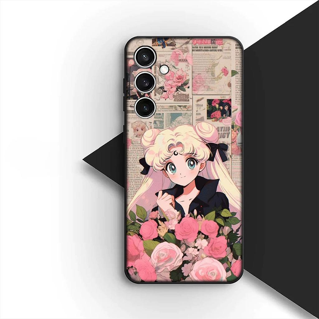 Girl S-Sailors-Cartoon Moon Phone Cover for Motorola Moto Edge 50 30 Fusion 40 NEO Ultra Pro G35 G45 G75 G85 G35 Protective Case