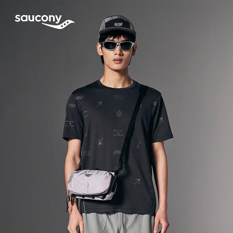Saucony Men s Crew Neck Short Sleeve T-Shirt L