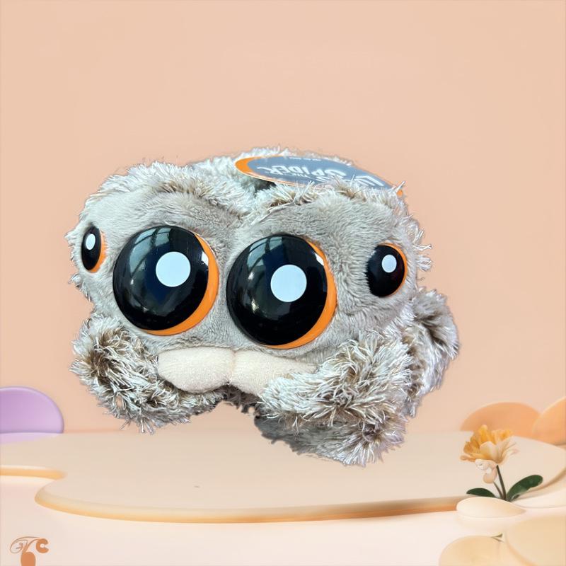 Lucas the Spider Plush Doll Figurine - Jumping Spider Christmas Toy