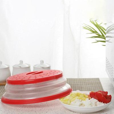 Yousheng Pokrywa do mikrofalówki Przezroczysta składana TPR Izolacja cieplna Osłona przed rozpryskiwaniem w mikrofalówce Narzędzie kuchenne