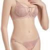 French Embroidered Sexy Lace Bunny Ears Underwear Set Breathable Large Breasts Small Gathered Bra for Women