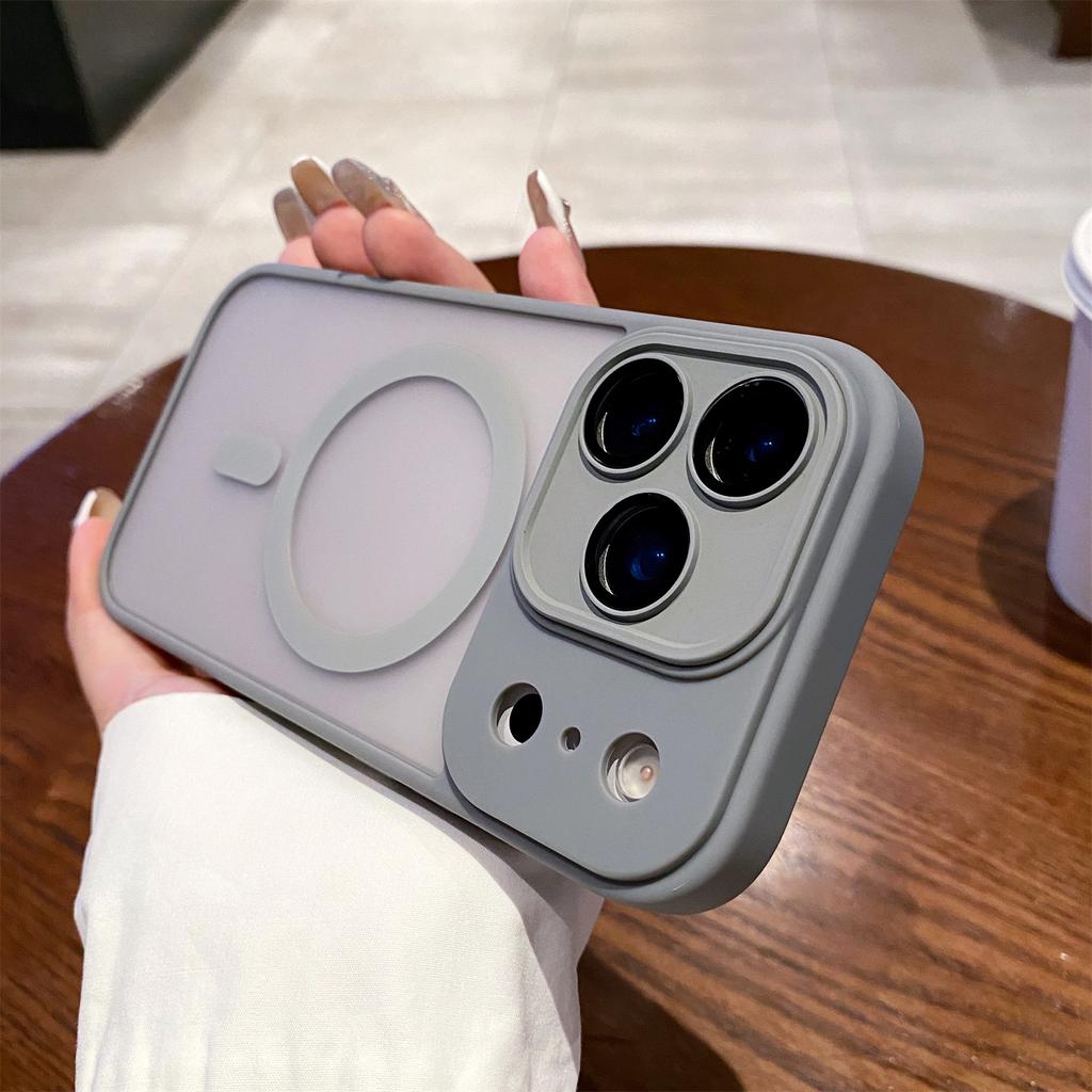 Magnetic Shockproof Delicate Camera protection Case For iPhone 17 16 15 14 13 12 11 Pro Max Plus Magsafe Wireless Charge Cover