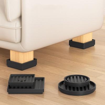 Non-slip Bed Lifts Risers Heavy-Duty Bed Lifter Washing Machine Support  Desk Sofa Chair Legs