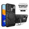 Magsafe Magnetic Camera Protection Case for Xiaomi Redmi Note 11 Pro 11E Pro Armor Hybrid Metal Ring Back Cover For Note 11s 11A