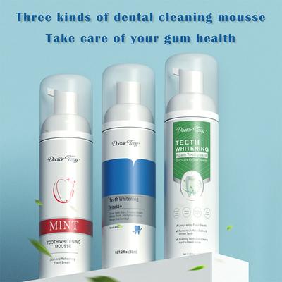 Tooth Cleaning Whitening, Refreshing, Yellowing, Tooth Cleaning, Foam Toothpaste Daily Teeth Cleaning During Dates 60ml