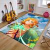 Game Zelda Printed Area Rug Carpet for Bedroom Living Room Home Decor Rugs Mat Non Slip Mat Rug for Bedside