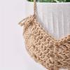 Flowerpot Net Hand-woven Cotton Rope Decoration Hanging Rope Hanging Basket Flowerpot Net Gardening Creative Plant Hanging