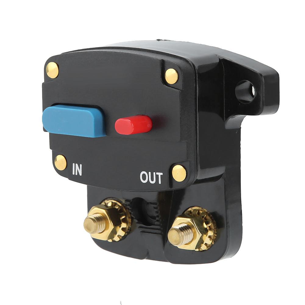 12V Automatic Resettable Circuit Breaker Recovery Fuse Reset Button for Car Audio 150A