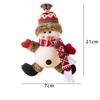 Christmas Tree Decorations Car Pendants with Lights Cartoon Photo Props Window Ornaments