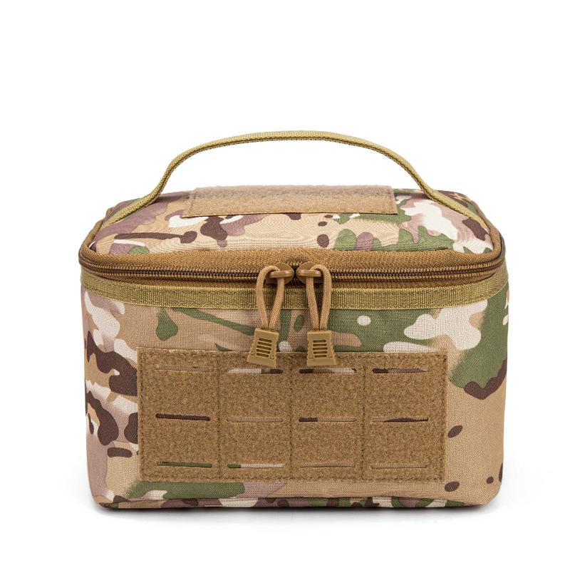 Portable Rifle Cartridge Bag Pistol Ammo Pouches Ammunition Box for Outdoor Hunting Shooting Bullet Storage EDC Handbag