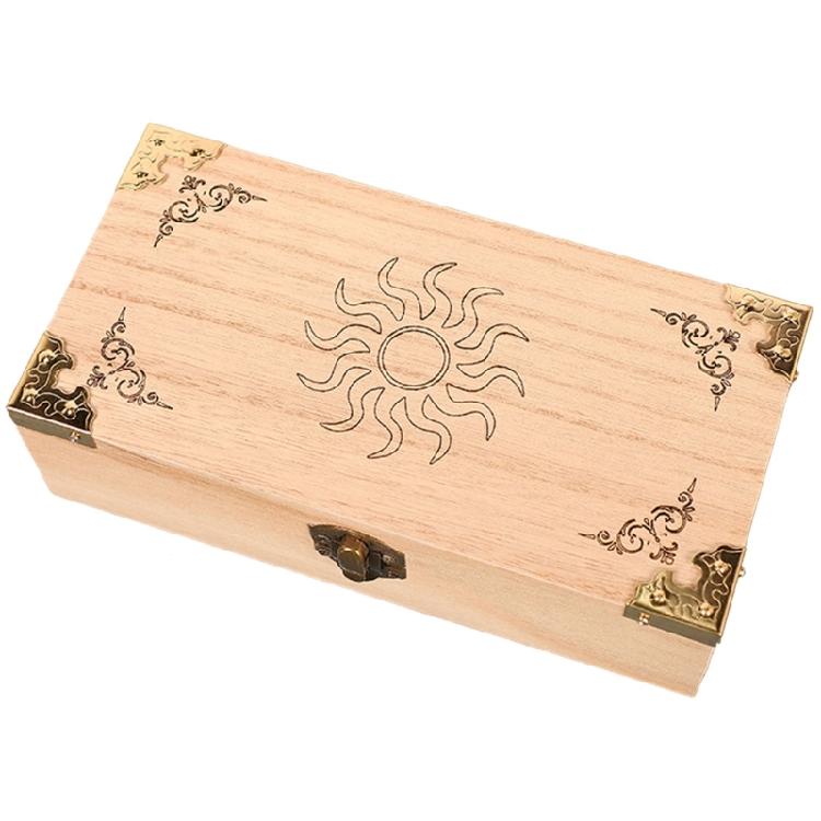 Wood Box Playing Cards Case Packing Poker Bridge Wood Box Poker Card Container
