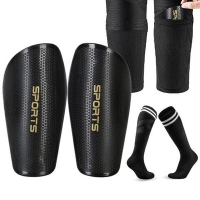 Tingbai Football Shin Guard Sleeves Set