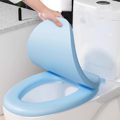 Robust Soft Close Toilet Seat Cover Easy To Clean with Quick Release Mechanism Compatible with Standard U and O Shaped Toilets