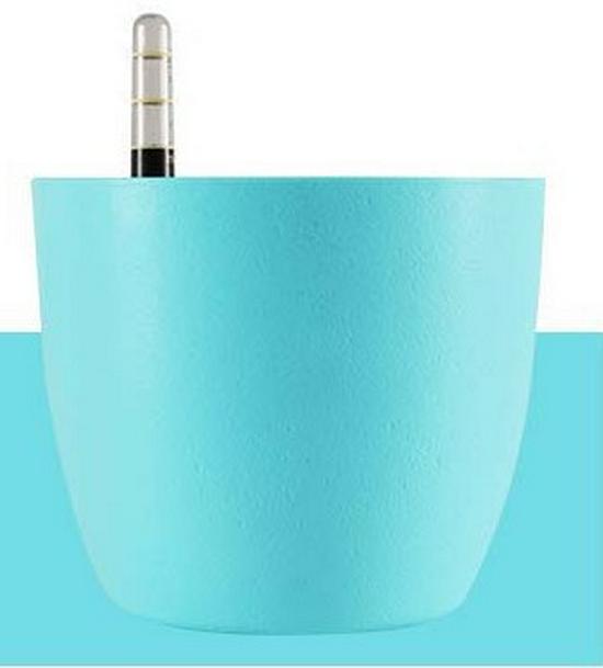 Meileke Colorful Self-Watering Resin Flower Pot - Free Shipping