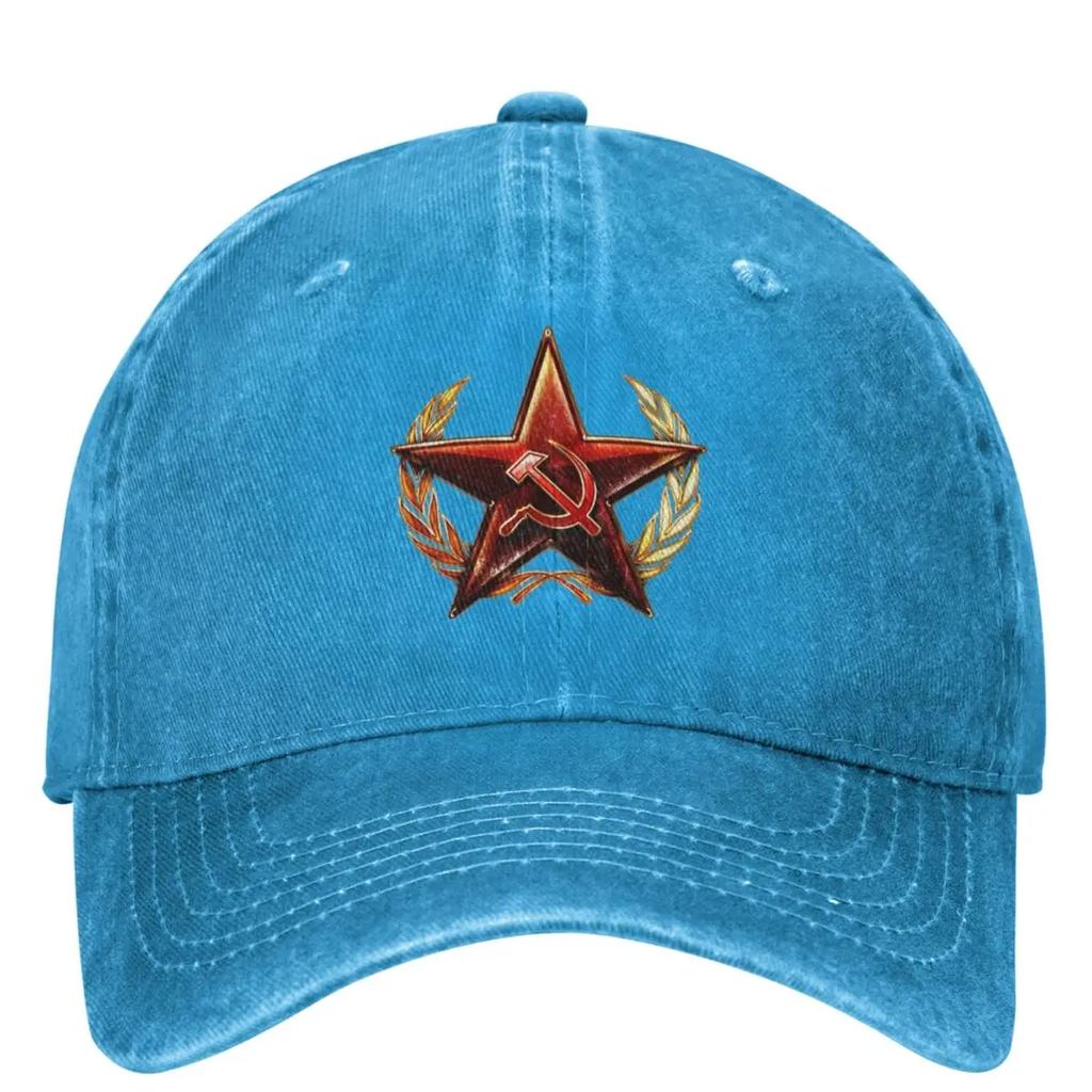 Russian Military Badge Casual Baseball Cap Spring Trucker Hat Sunscreen Outdoor Gym Hip Hop Hats Men Women Funny Baseball Caps