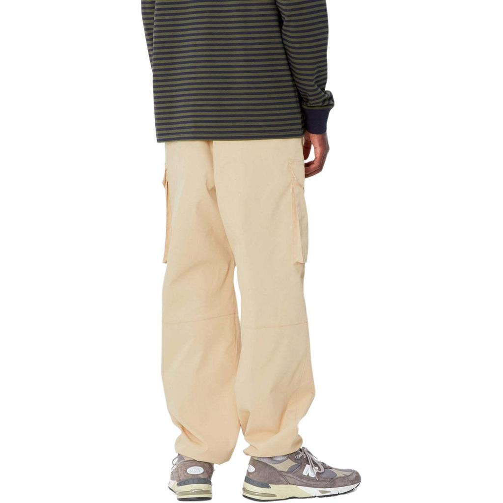 Carhartt WIP Mid Rise Zipper Straight Leg Work Casual Pants Men Pants Beige I033616-29O-XX