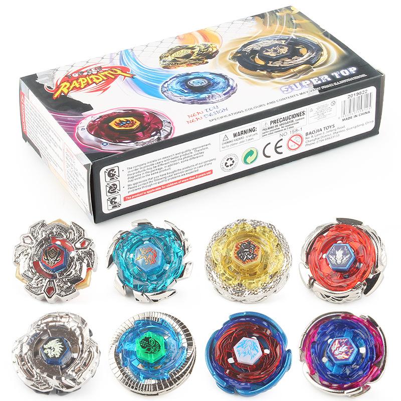 10 Deluxe Piece Constellation Alloy Spinning Top Set With Unique Burst Features Battle