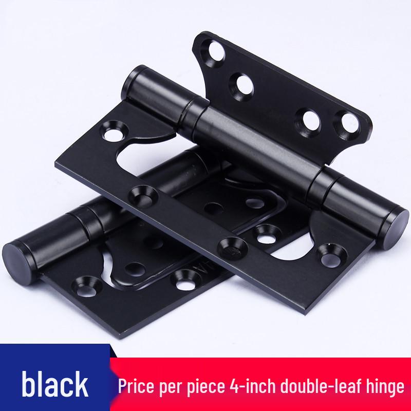 4-Inch Thickened 304 Stainless Steel Mortise-Free Silent Bearing Door Hinge