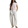 Polo Ralph Lauren Maglietta a maniche corte girocollo in cotone tinta unita Classica Donna tops 211B14605-014