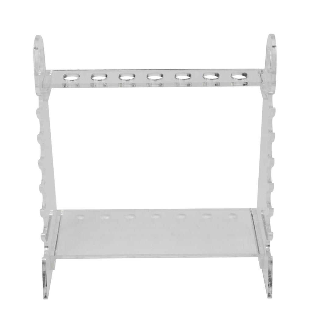 Organisk Glass Trapesformet Pipette Støtteholder 1,5 cm Hulldiameter Pipettestativ