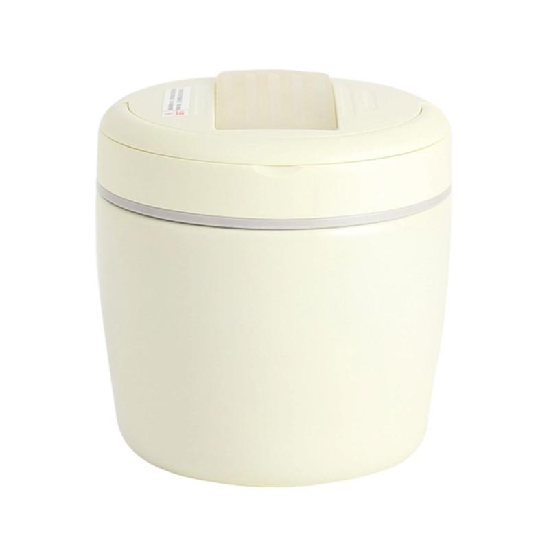 

Термоконтейнер для еды из нержавеющей стали, 1,2 л, с герметичной крышкой, широким горлом, для супа, салата, обеда белый