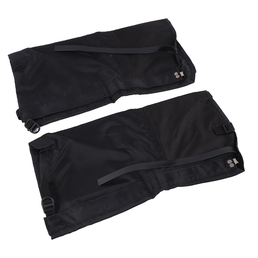 1 Pair Leg Gaiters Multifunctional Waterproof Prevent Slip Durable Adjustable Snow Boot Gaiters for Outdoor Hiking