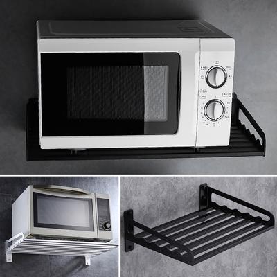 Space Aluminum Microwave Oven Shelf Bracket Wall Mounted Kitchen Rack Storage Homelife Double Layer At A Low S On Joom E Commerce Platform - Microwave Wall Mounting Kit Space Aluminum Microwave Oven Shelf Bracket Wall Mounted Kitchen Rack Storage Homelife Double Layer At A Low S On Joom E Commerce Platform - Microwave Wall Mounting Kit