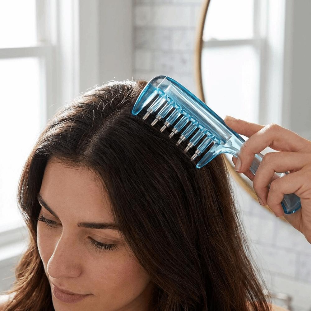 Wide-tooth Hair Firming Applicator Anti-Frizz Hair Oil Comb Scalp Massage Comb Mother's Day