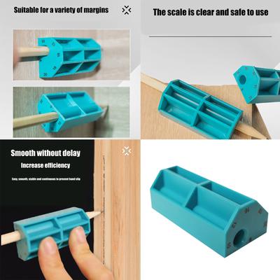 Multi Margin Parallel Scriber Woodworking Wardrobe Board Marking Gauge Carpentry Layout Dashing Device Accessories