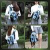Multi-Functional Fishing Tackle Bag With Adjustable Strap Waterproof Nylon Rod Carrier Spinning Lure